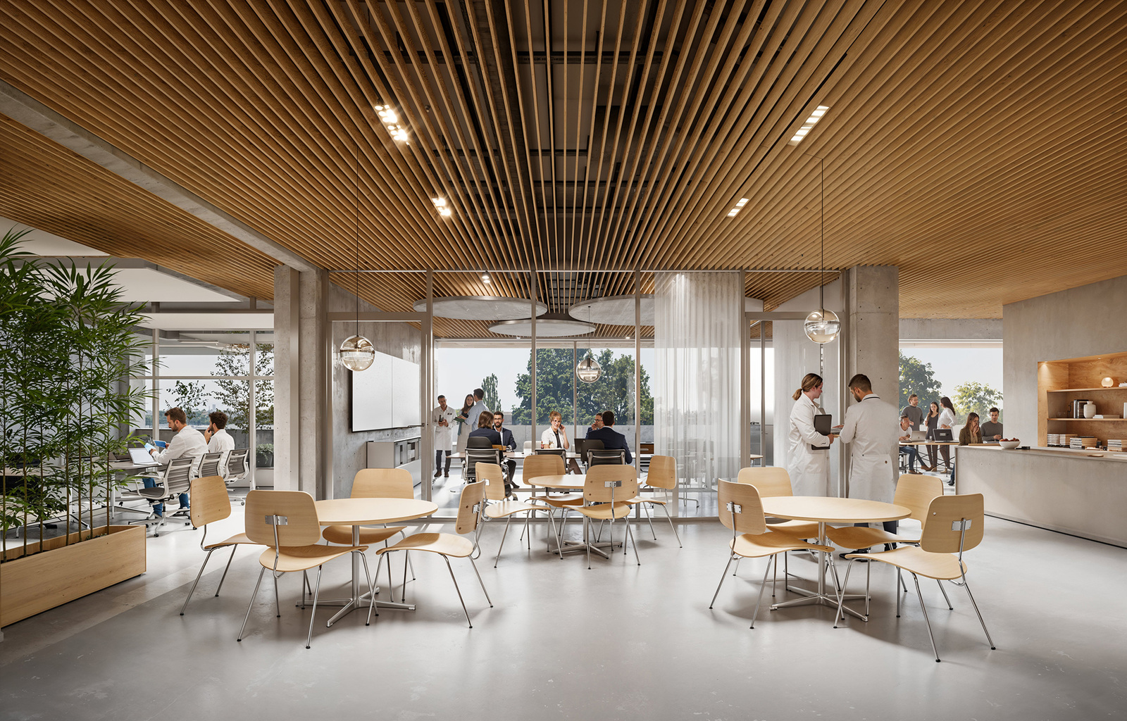 Architecture, laboratories and interiors designed as one: Fit-out of ...