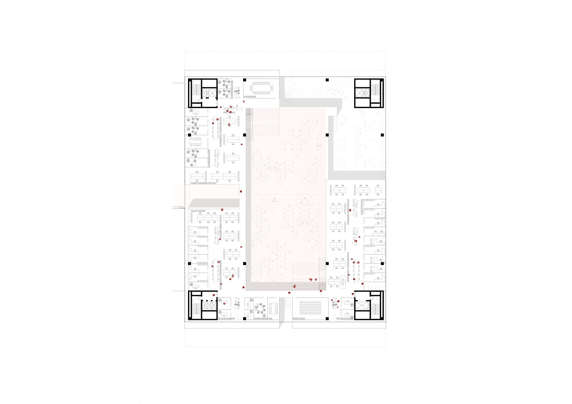 Floor Plan, 3rd Floor, Creation & Knowledge