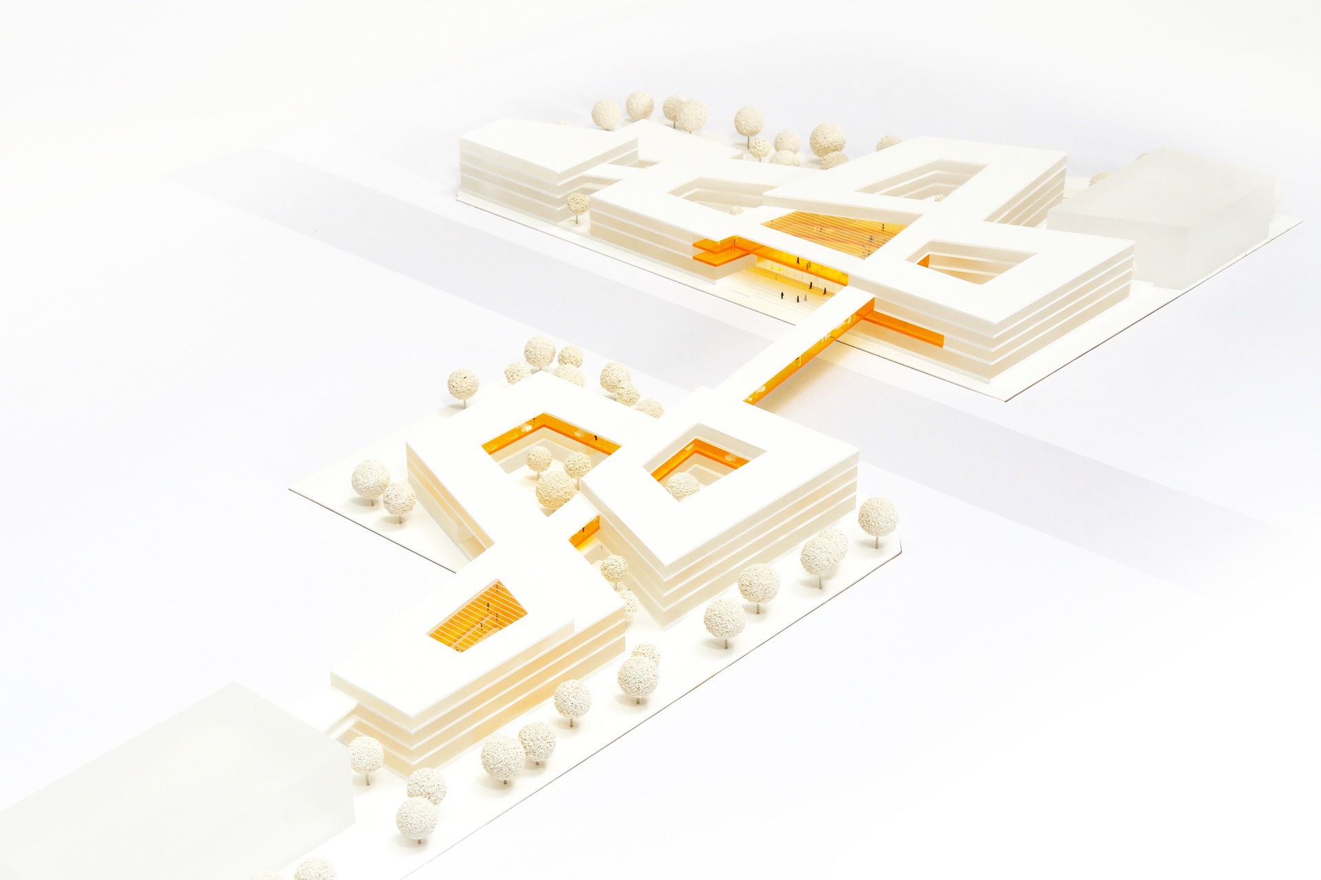 Model - Messeschnellweg view